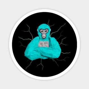 Gorilla Tag PFP Monke Merch VR Gamer Gift Magnet